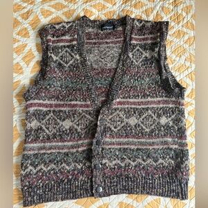 Vintage Men’s Tony Lambert Sweater Vest Size M